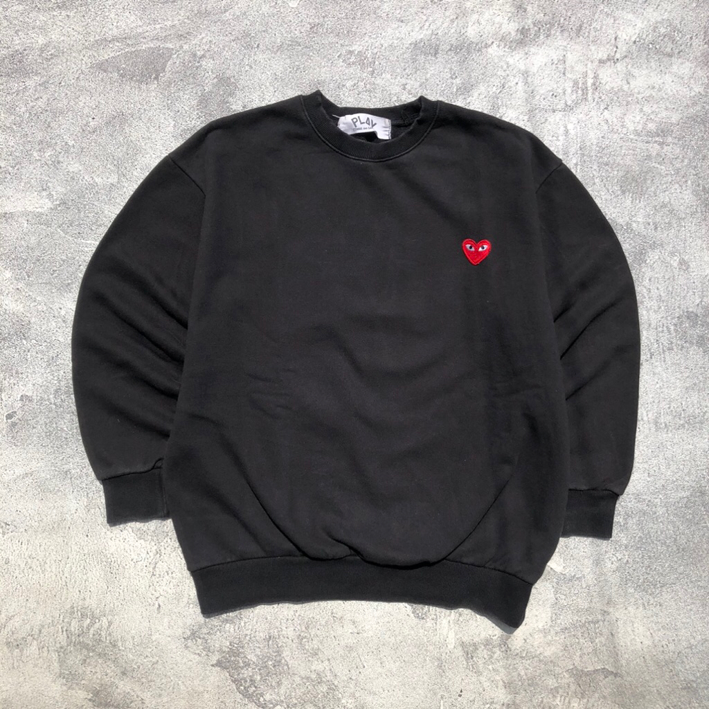 CREWNECK CDG PL*Y FASHION