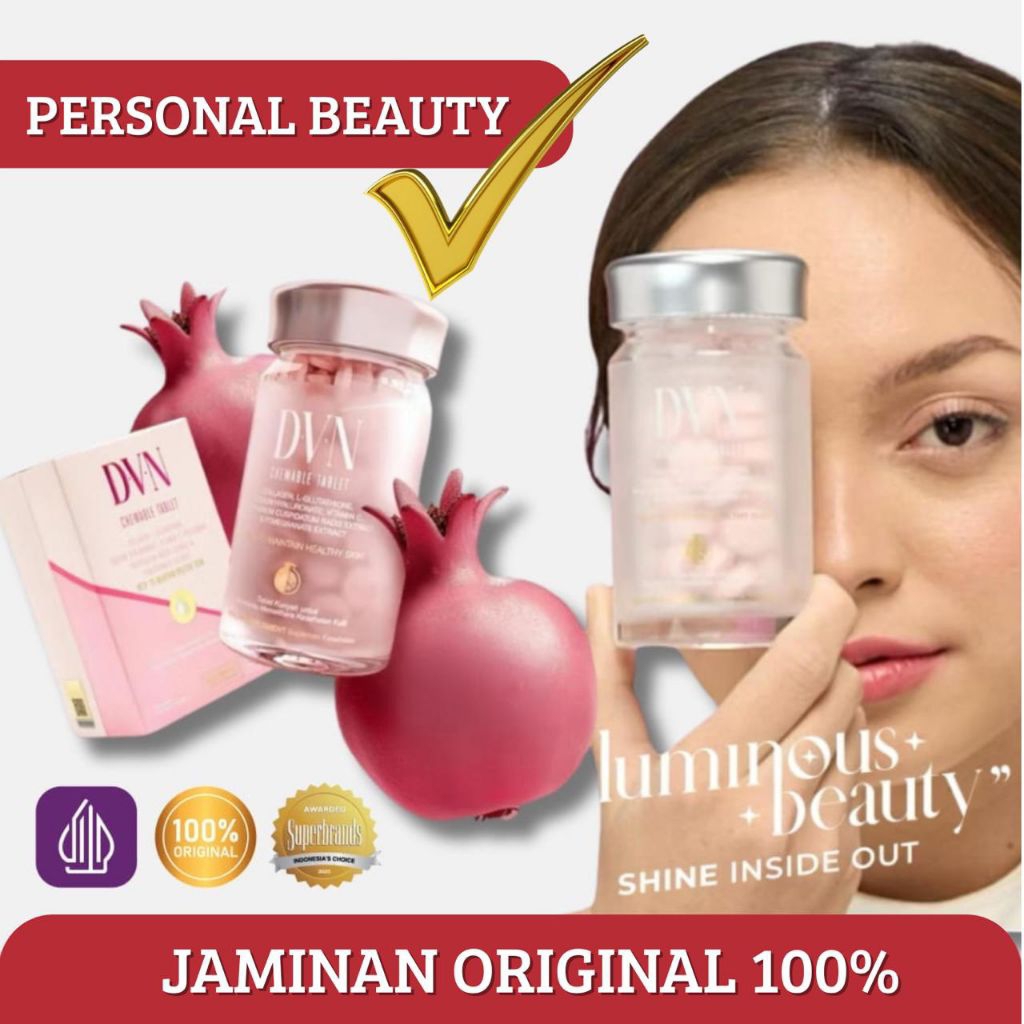 DVN KOLAGEN ORIGINAL 100% ISI 60 BUTIR TABLET KUNYAH DVN COLLAGEN