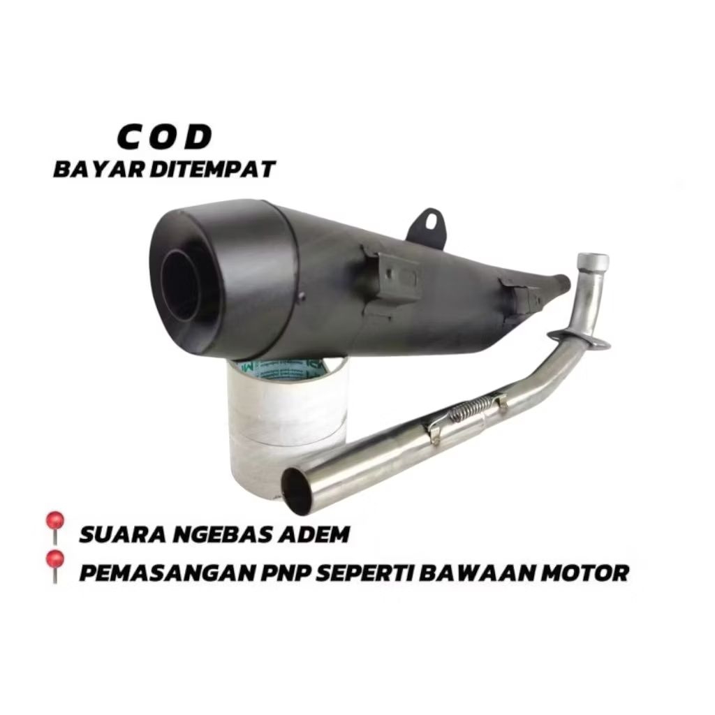 knalpot standar racing supra x 125 fi pnp bass adem supra jupiter vega balde shogun revo smash