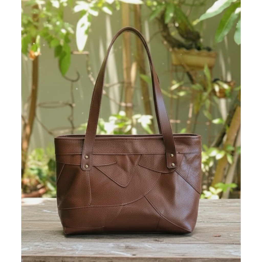 Tas ibu kulit perca medium