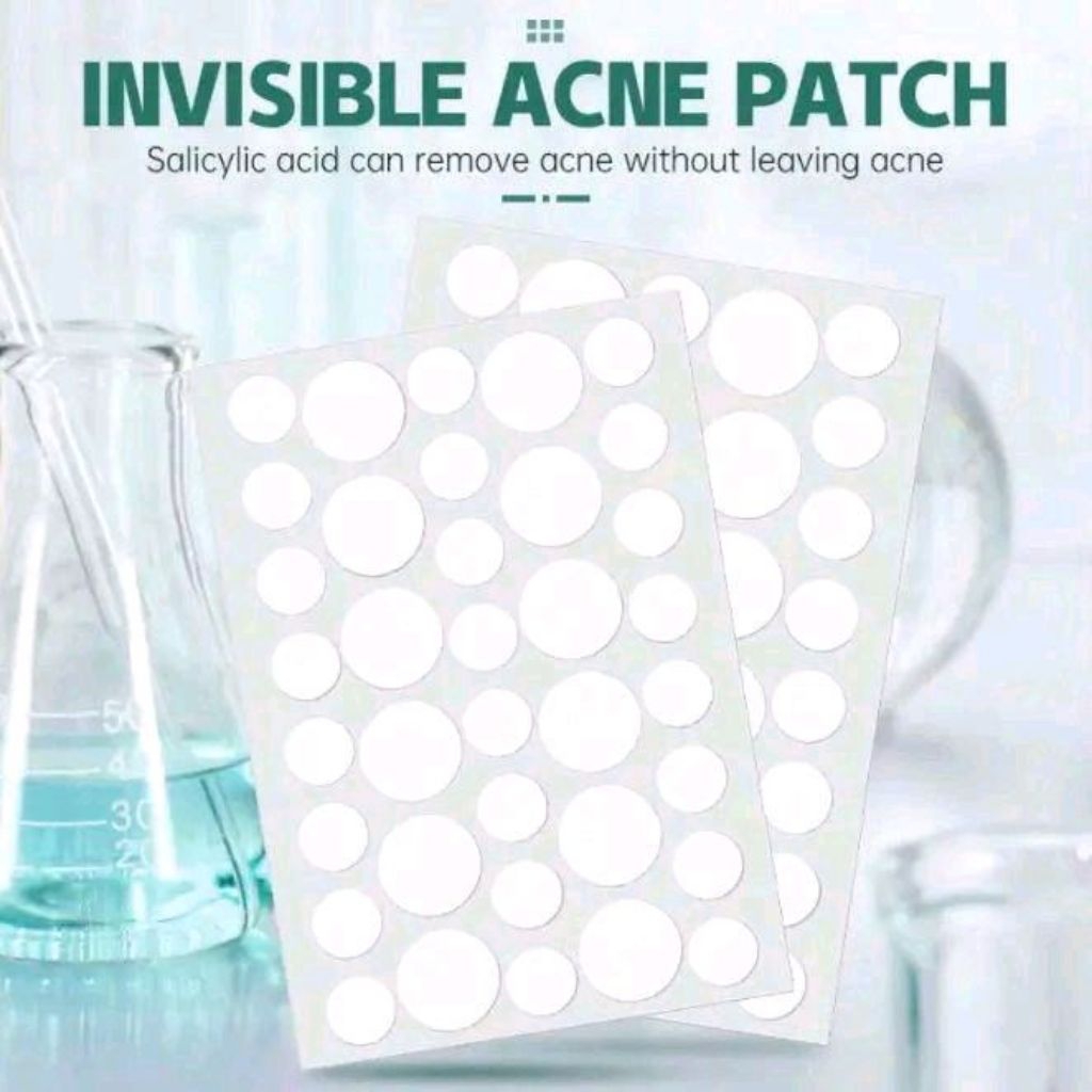 [1 Lembar isi 36 pcs] Acne Patch Bening Sticker Penghilang Jerawat Acne Patch Jerawat Bening