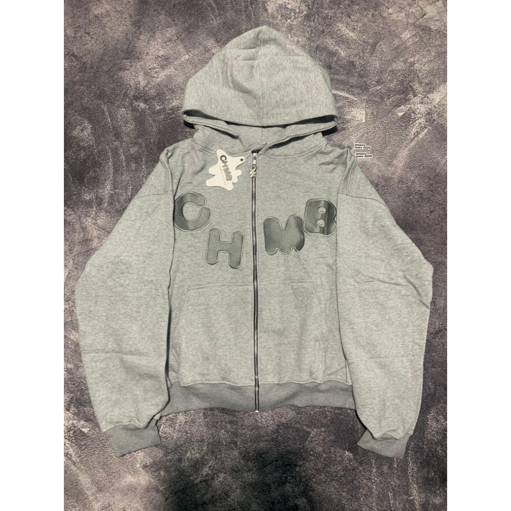 ZIPPER HOODIE CHMB AUTENTHIC MISTY