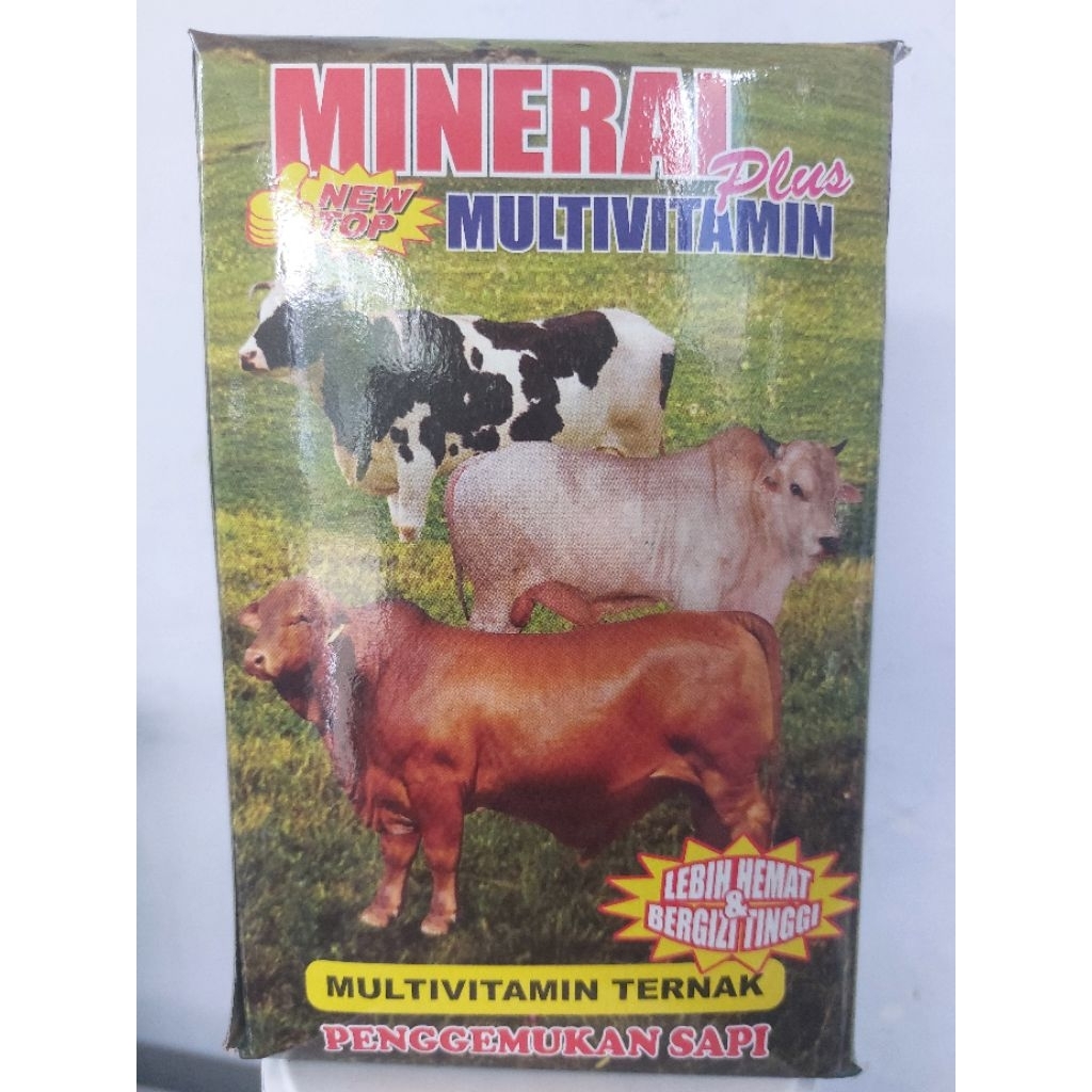 Mineral Plus Multivitamin Sapi Betina Jantan Anak, Kambing Betina Jantan Anak