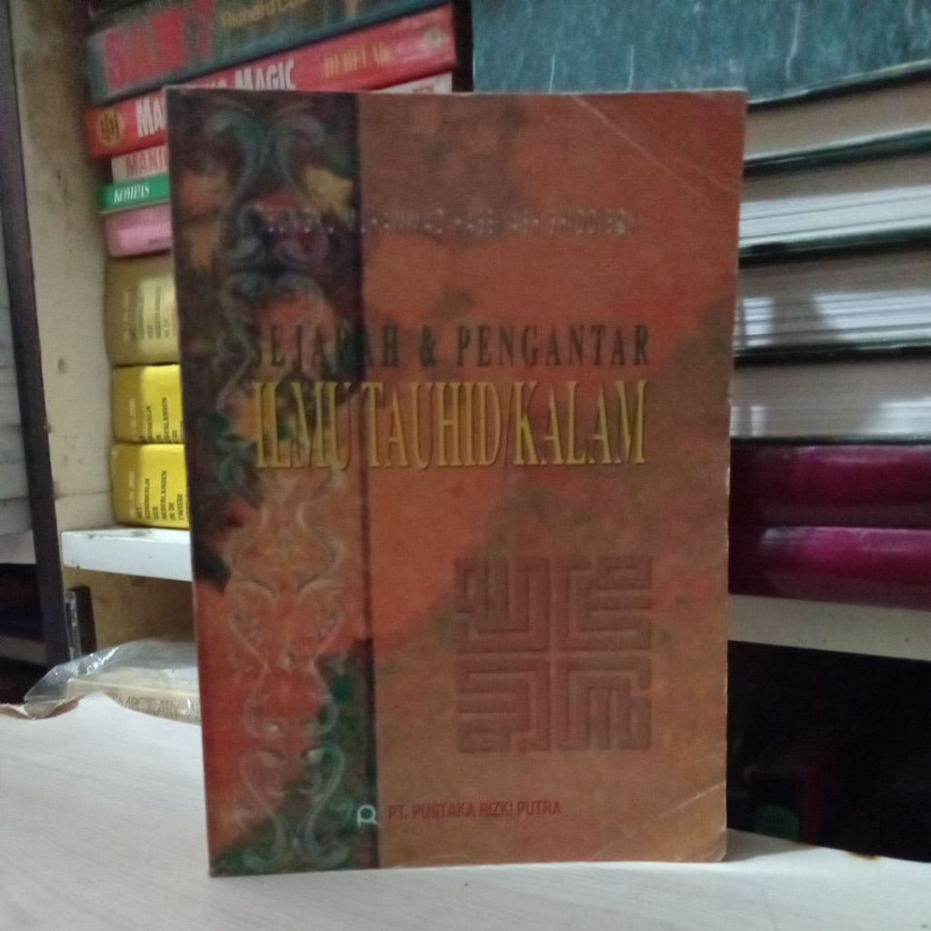 buku sejarah &pengantar ilmu tauhid kalam#Rak7b