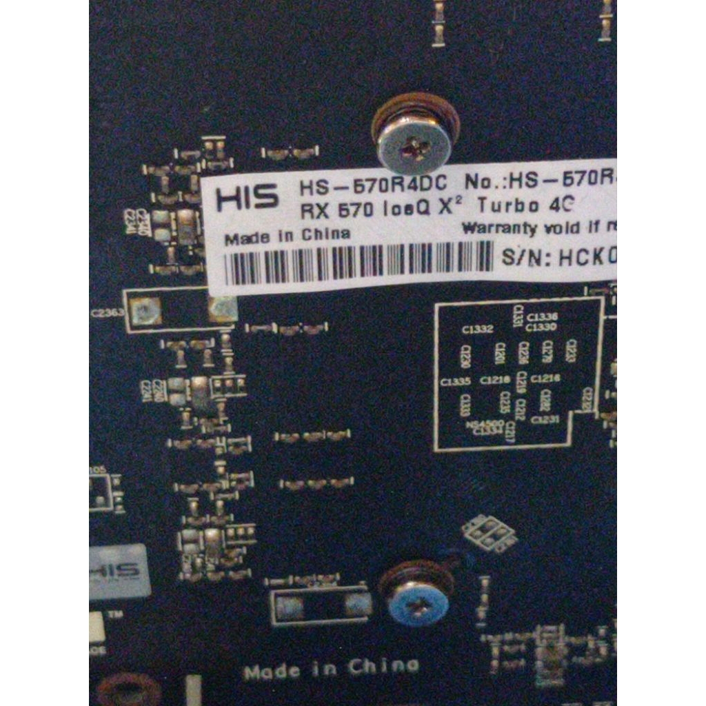 Vga RX570 4gb DDR5 kondisi bekas normal