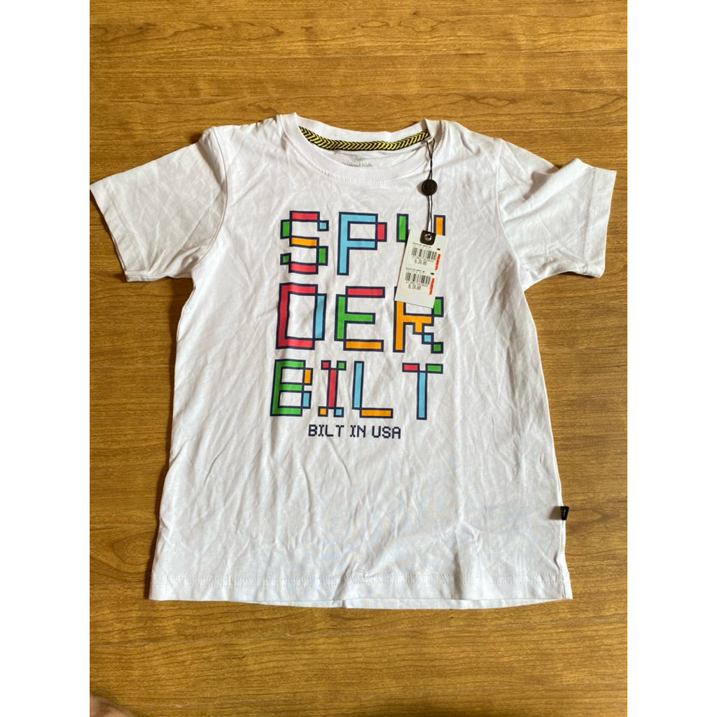 KAOS ANAK SPYDERBILT SIZE 5/6TH ORIGINAL