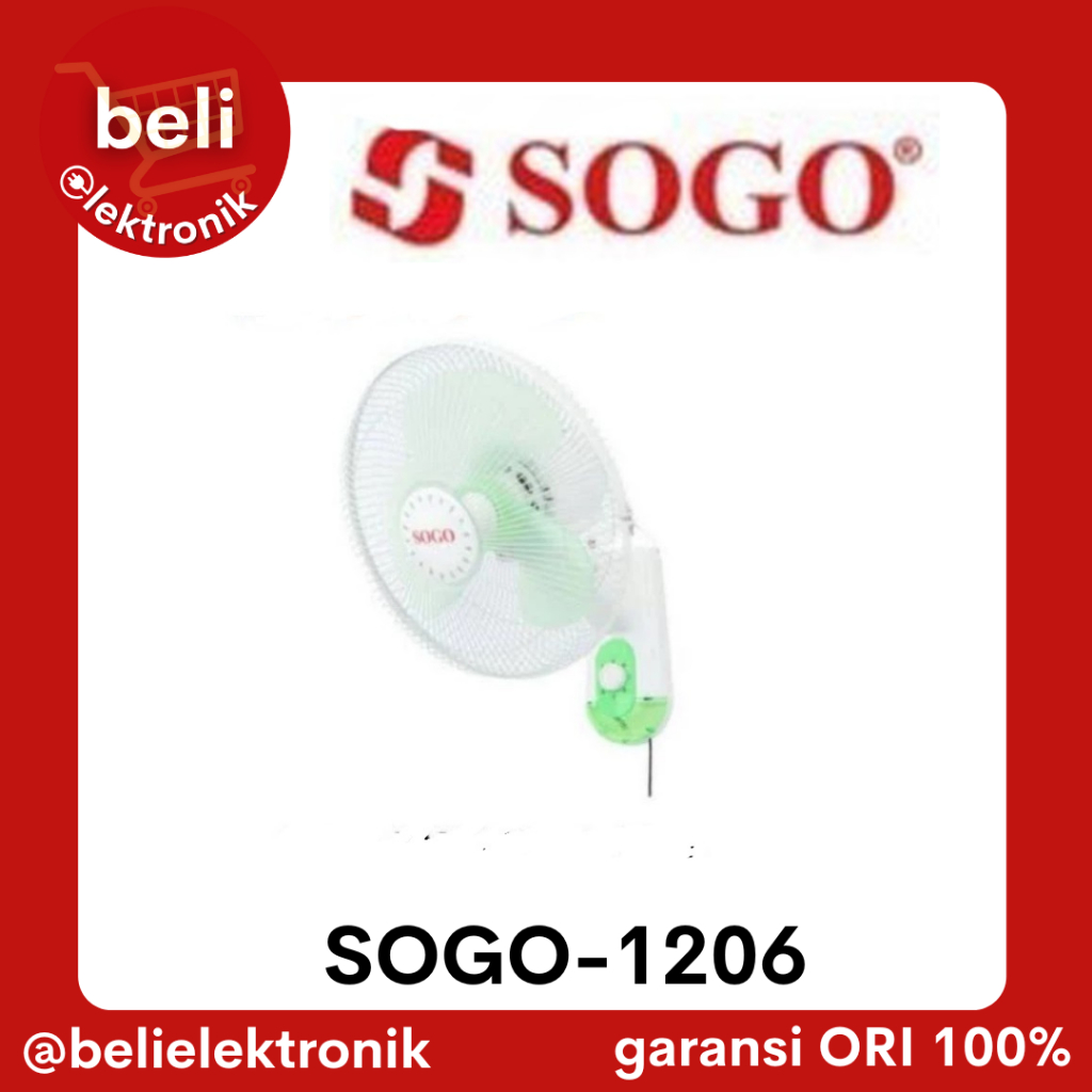 SOGO Kipas Angin Dinding/Wall Fan 12 Inch SG-1206
