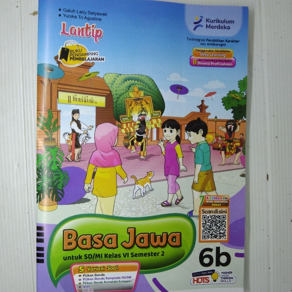 LKS SD BAHASA JAWA KELAS 1 2 3 4 5 6 SEMESTER 2 KURIKULUM MERDEKA
