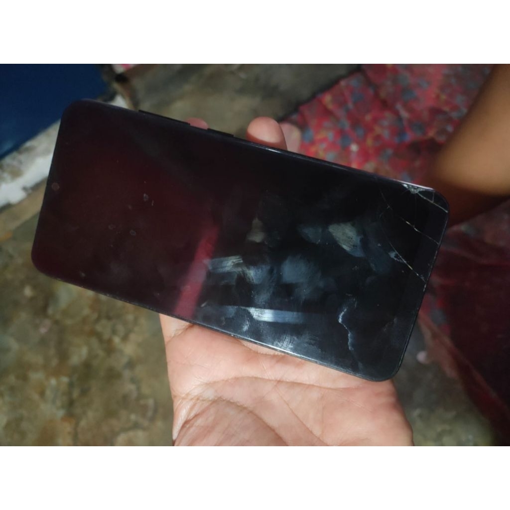 part vivo y91 utuh tanpa mesin doang lcd retak normal
