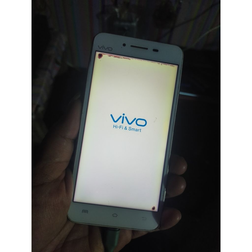 lcd vivo y35 ori copotan minus ada bercak sentuh normal