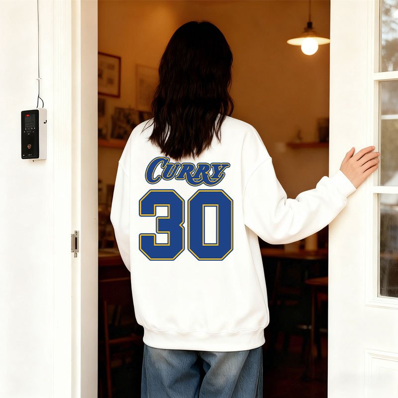 99Premium Sweater Lengan Panjang Korea | Curry 30 Basket Ball | Oversize Tebal dan Nyaman |  Cotton