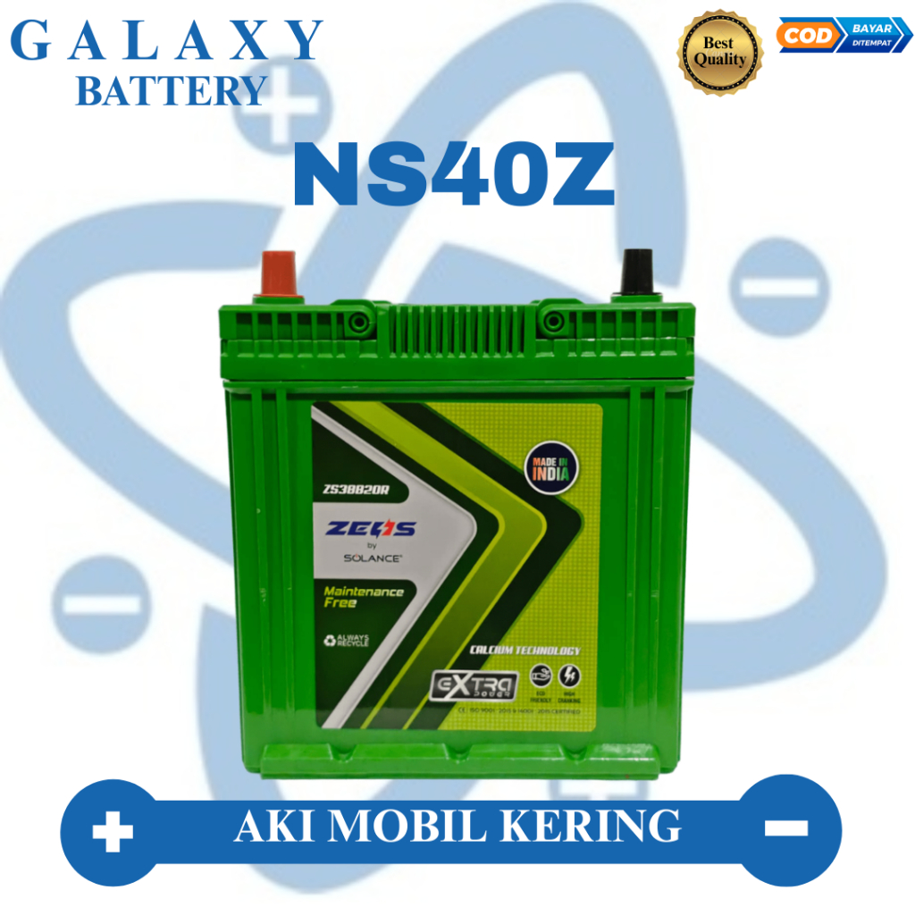 Aki Mitsubishi (GLX Touring, Maven) ZEUS MF NS40Z 38B20R