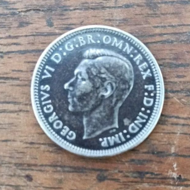 (M)koin perak original Georgivs Vl