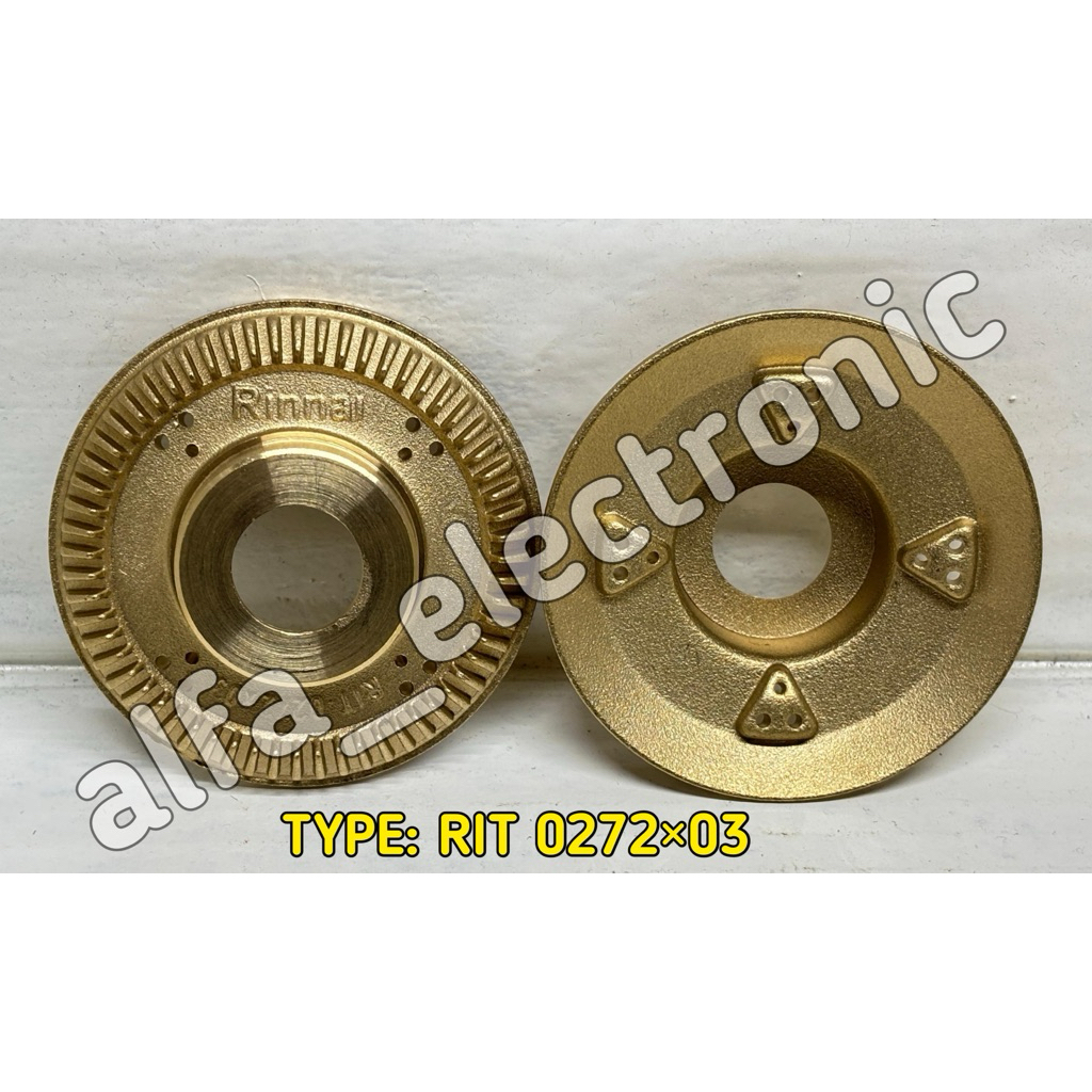 BURNER KOMPOR RINNAI ORIGINAL KUNINGAN KOMPOR RINNAI ORIGINAL RINNAI TEBAL