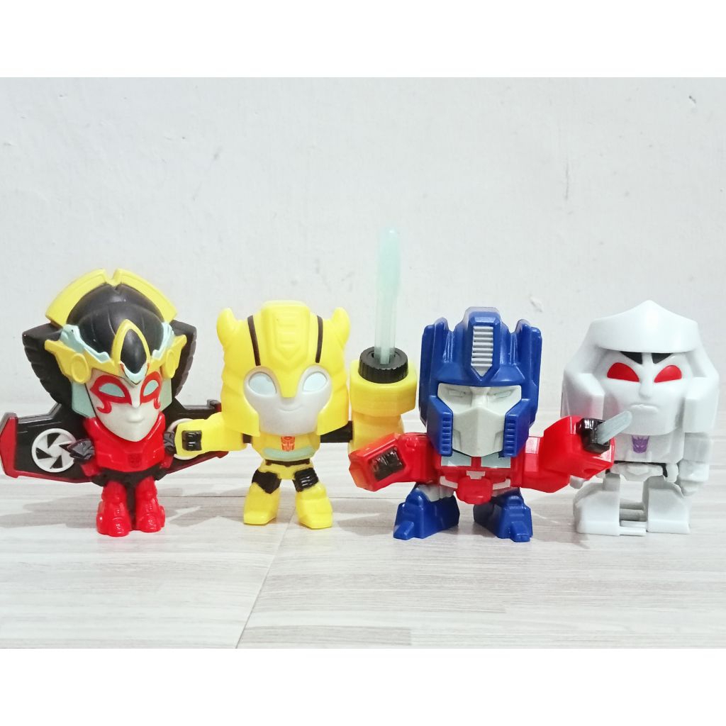 Happy Meal Robot Transformers (Hasbro 2018)