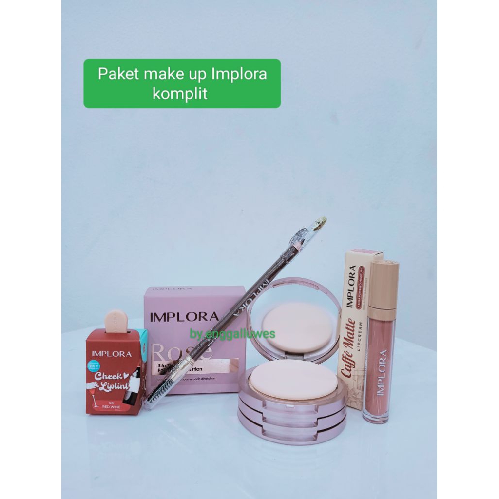 (FS) PAKET IMPLORA MAKE UP 4IN1/PAKET IMPLORA MAKE UP SIMPEL 2IN1