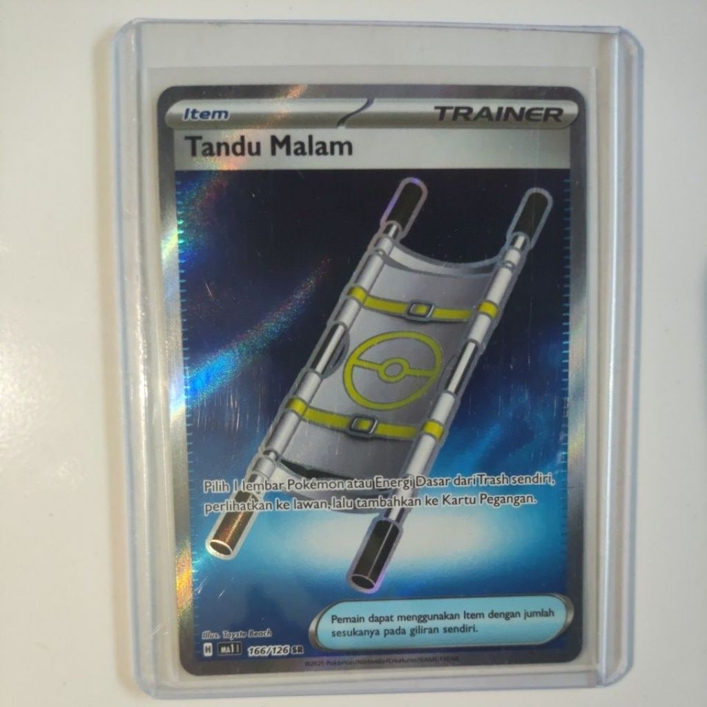 Kartu Pokemon Tandu malam SR