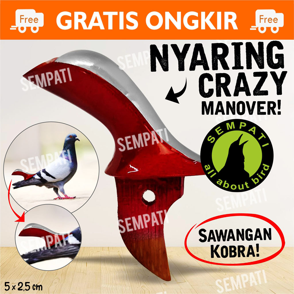 SEMPATI SAWANGAN KOBRA ALUMUNIUM SINGLE SAWANGAN MERPATI HATONG HOTANG PLUIT PELUIT SEMPRITAN LATIH 