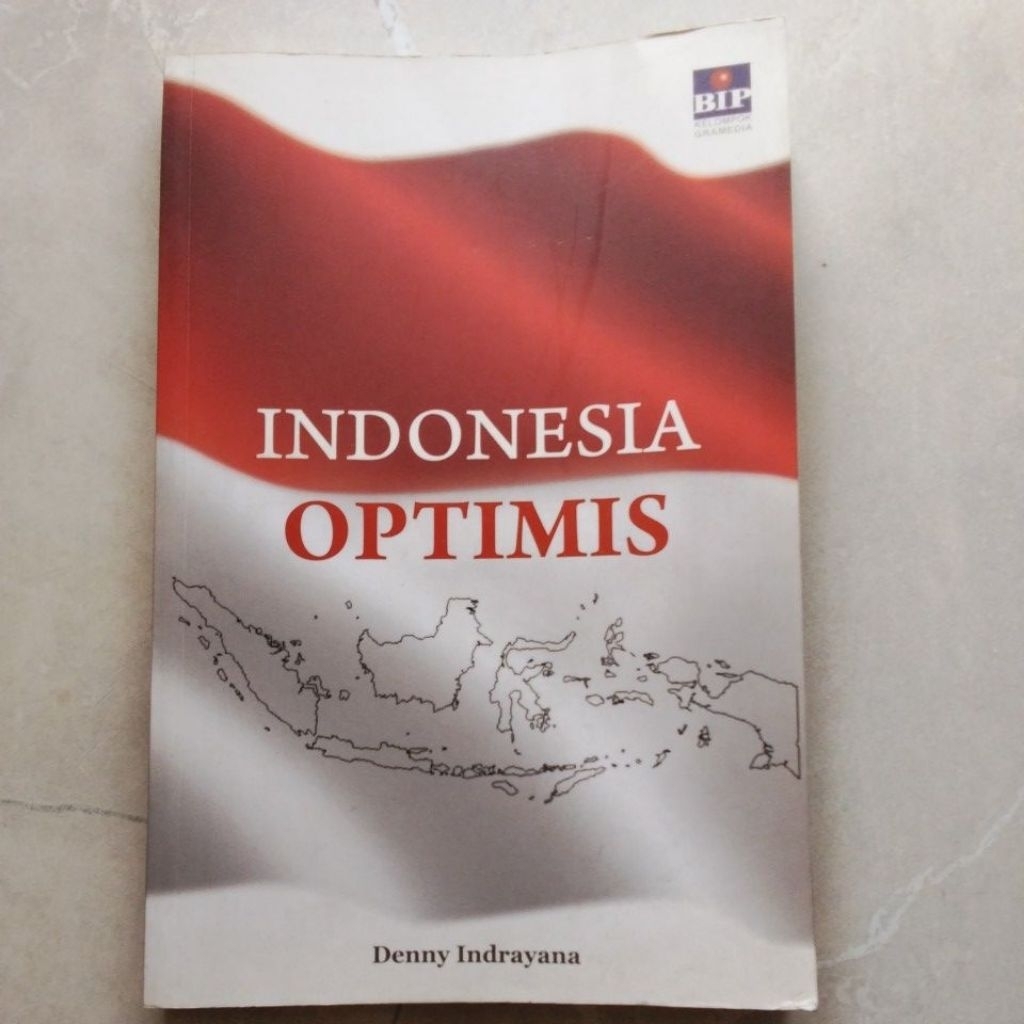 Buku Indonesia Optimis ( ORI BEKAS ) #Denny Indrayana
