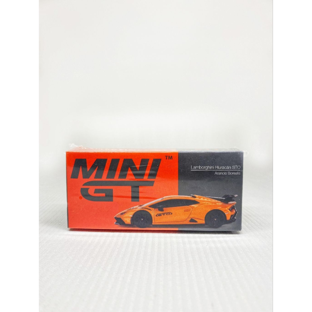 Mini GT Lamborghini Huracán STO Arancio Borealis SEALED
