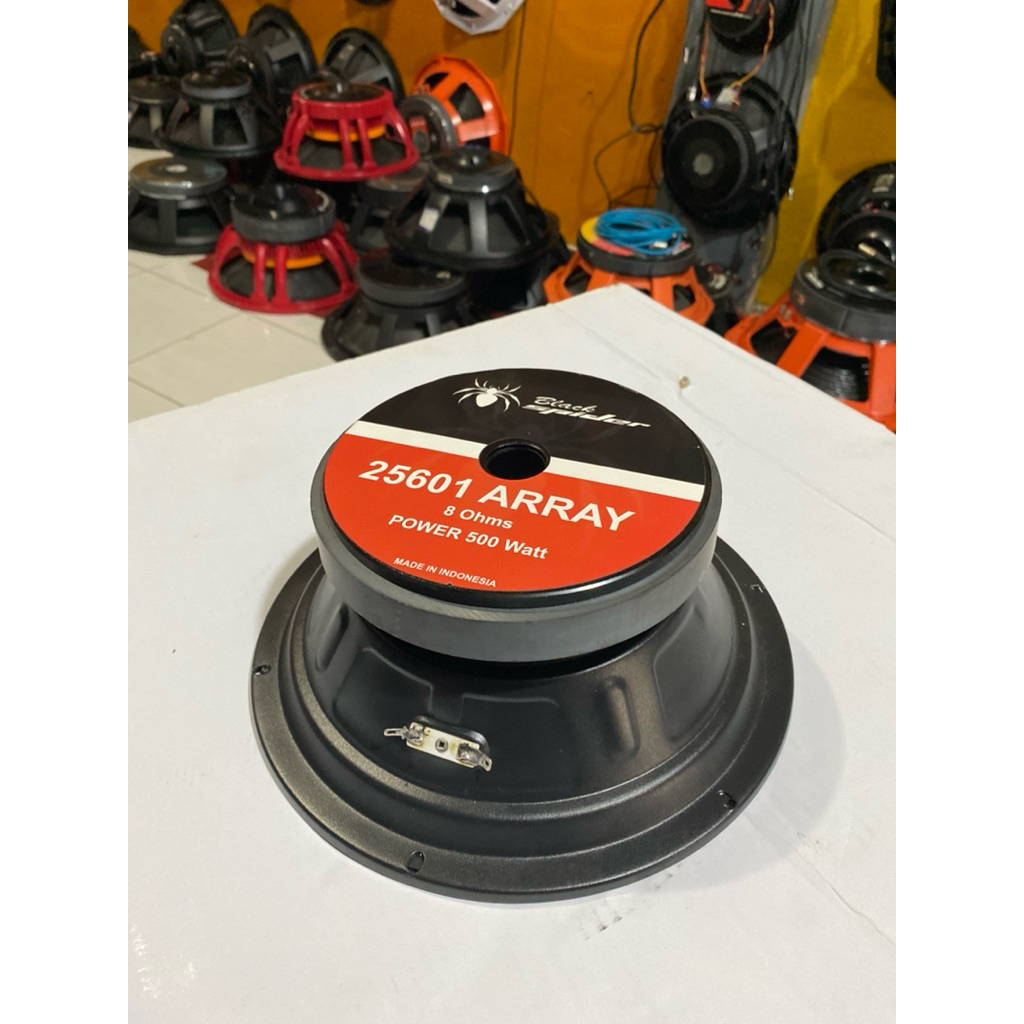 Speaker Vakum 10 inch BLACK SPIDER 25601