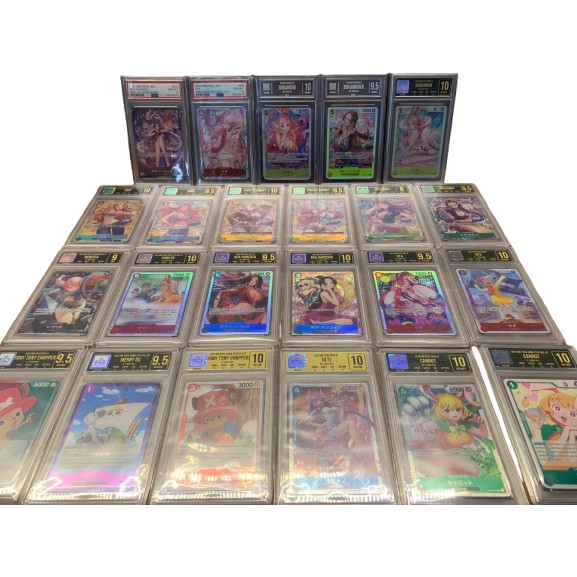 One Piece TCG Kartu "Boa Hancock" Slab Grading EGS