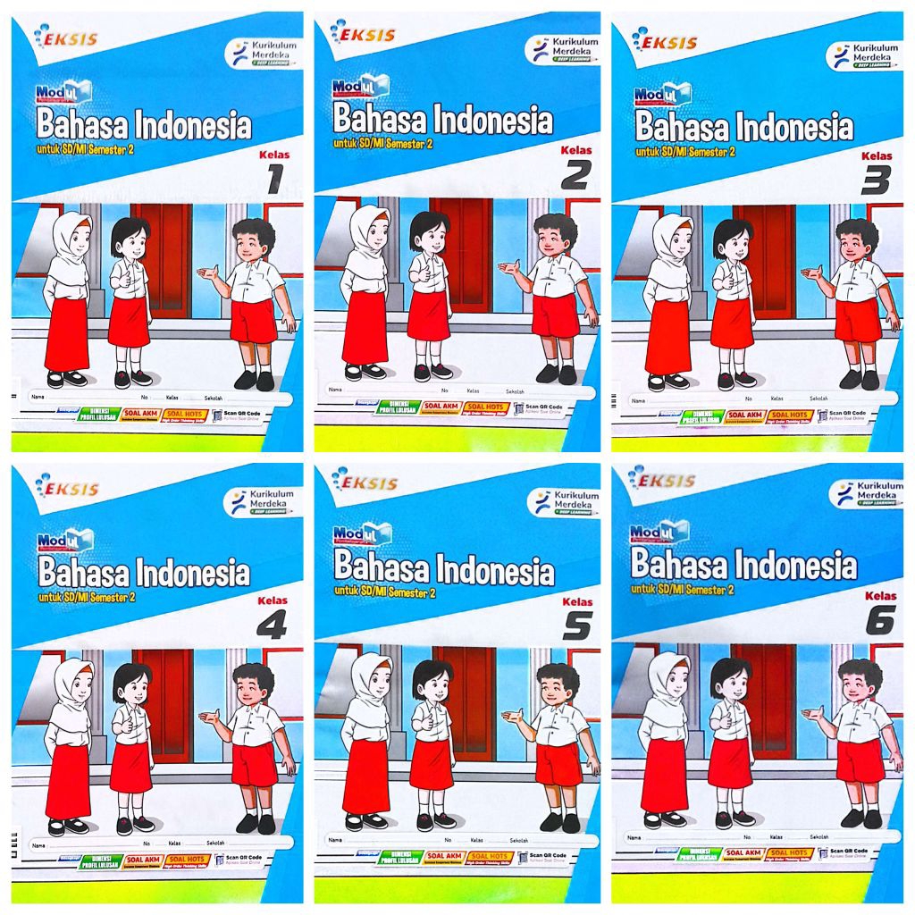BUKU LKS EKSIS SD MI BAHASA INDONESIA KELAS 1 2 3 4 5 6 KURIKULUM MERDEKA SEMESTER 2 GENAP TA.2025-2