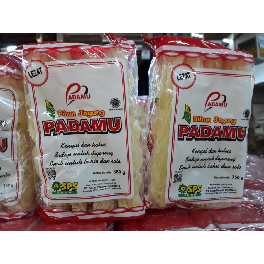 BIHUN JAGUNG PADAMU 350GR [ 1 ball = 12 pcs]