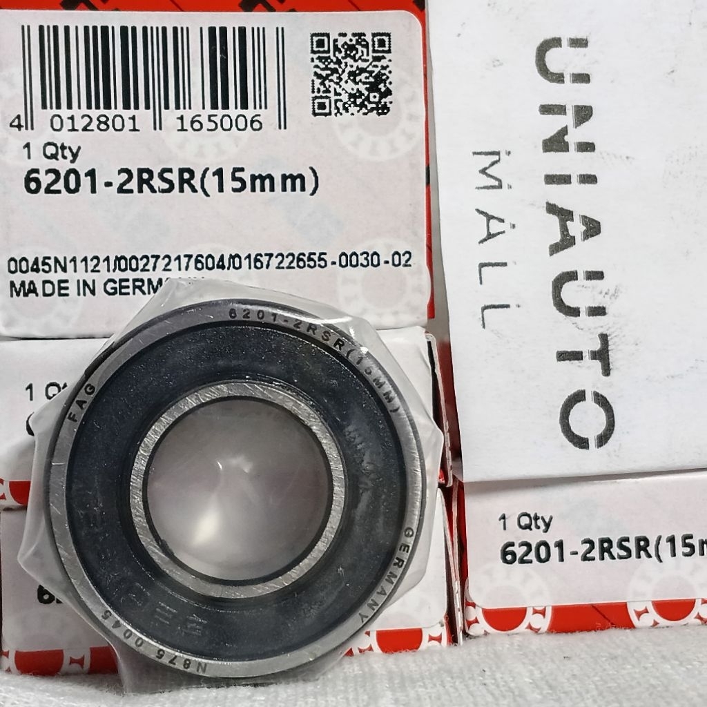 BEARING 6201 2RSR AS 15MM FAG 15*32*10 MOTOR MOBIL
