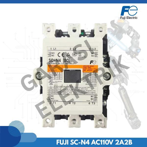 FUJI SC-N4 AC110V 2A2B magnetic contactor original