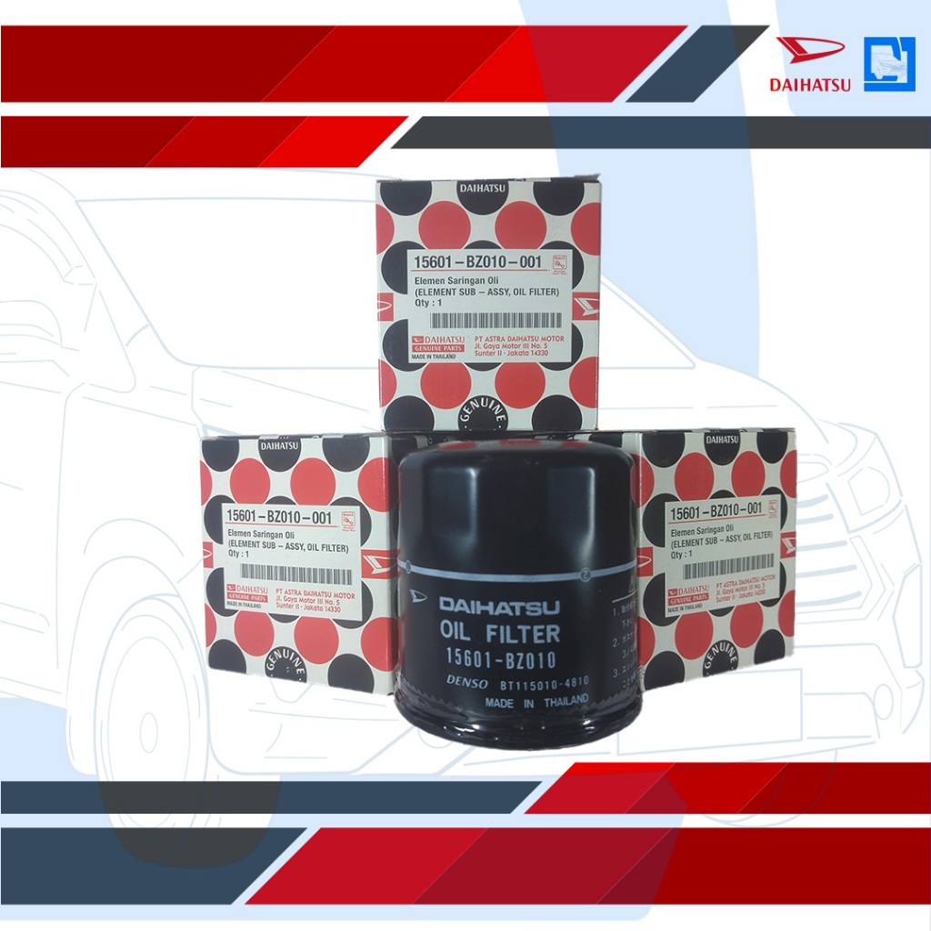 OIL FILTER XENIA  F600 XENIA 1.0 (15601-BZ010-001)