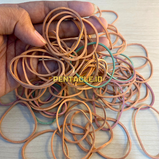 Karet Gelang Warna Warni 50 Gram 100 Gram Pengikat Serbaguna Multifungsi Multiguna Bungkus Bungkusan