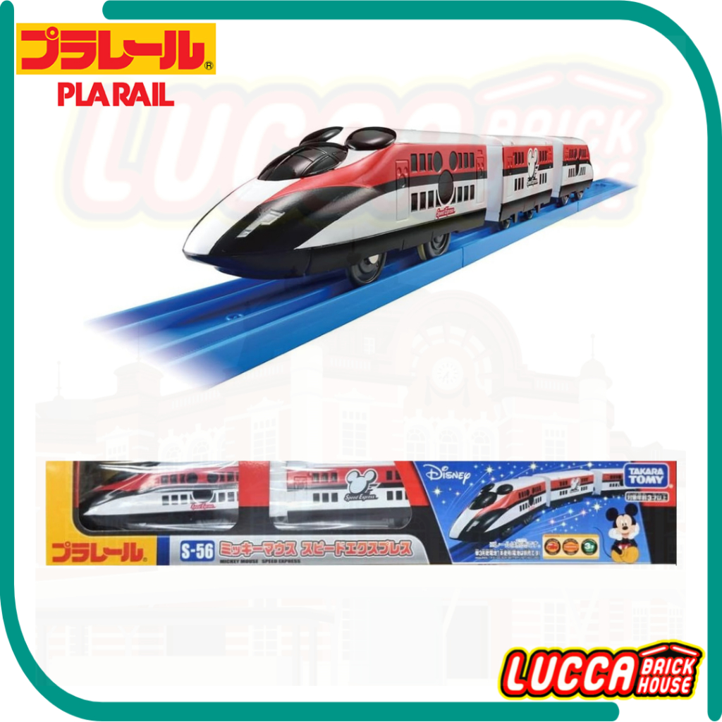 Takara Tomy Plarail S-56 Mickey Mouse Speed Express Train Disney