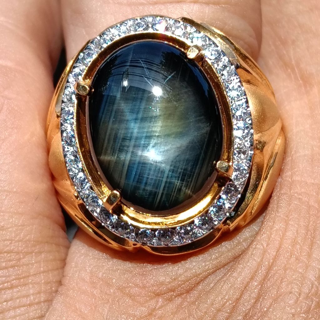 blue star sapphire Thailand NG sertifikat DGL kresnadana