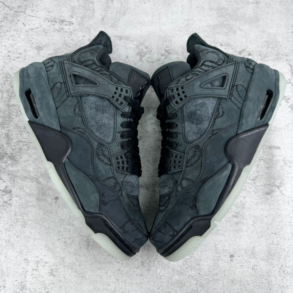 KAWS x Air Jordan 4 Retro Black