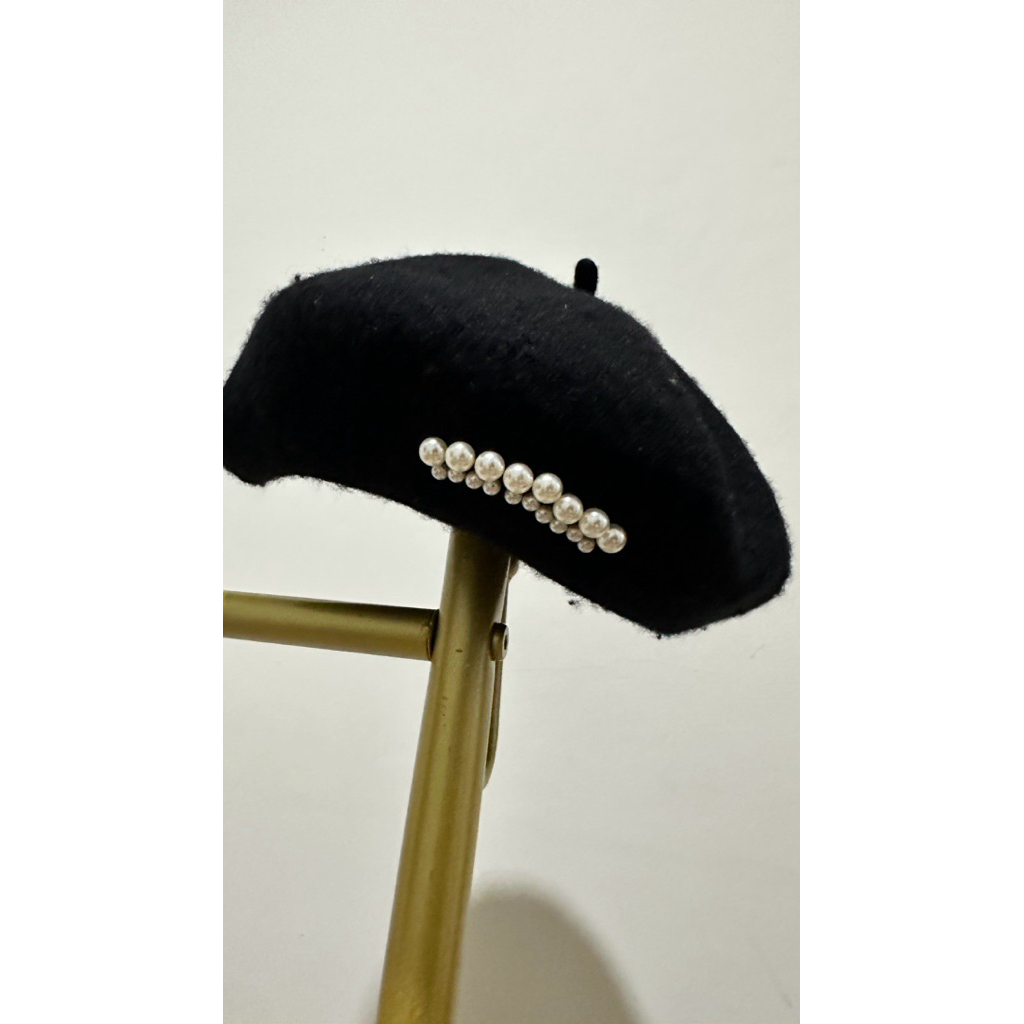 Topi/Baret  wanita versatile vintage wool