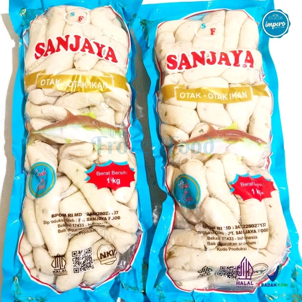 Otak-Otak Sanjaya 1kg / Otak otak Arum Jaya 1kg