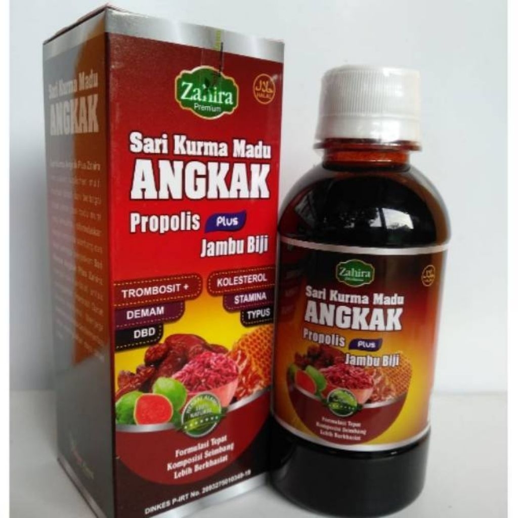 Sari kurma angkak, Sari kurma angkak Zahira, Madu trombosit