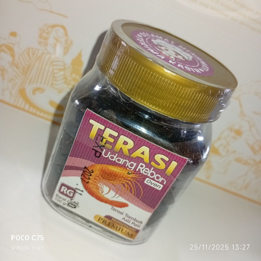 Terasi Oven Premium – Terasi Udang Asli Pati – Harum & Gurih