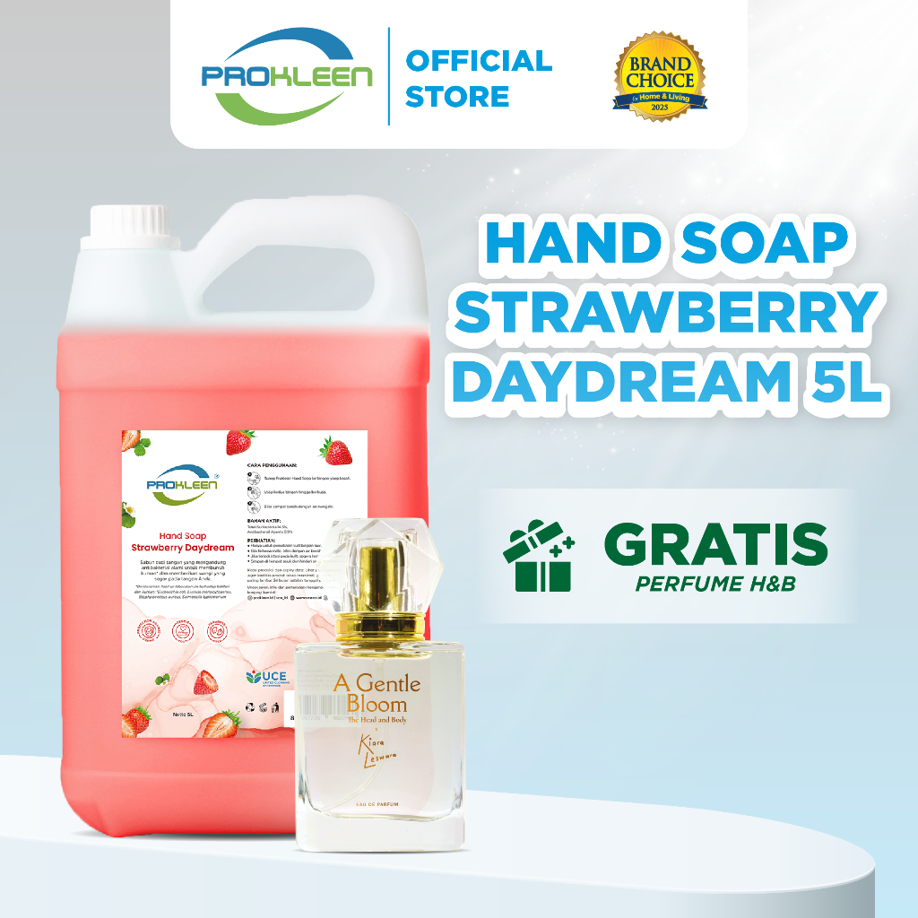 [FREE GIFT] Sabun Cuci Tangan 5L + FREE H&B A Gentle Bloom Eau de Parfum