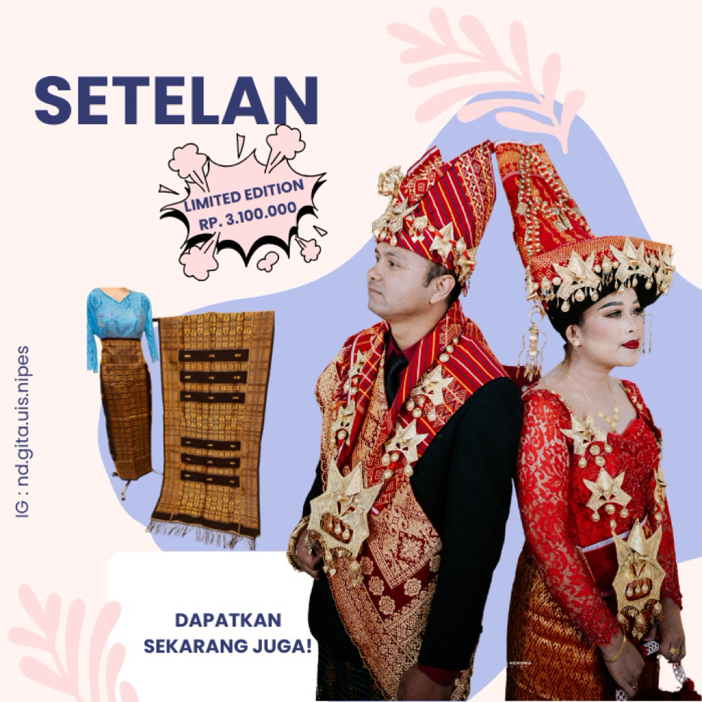 Setelan Uis Nipes Edisi Terbatas (Exclusive)