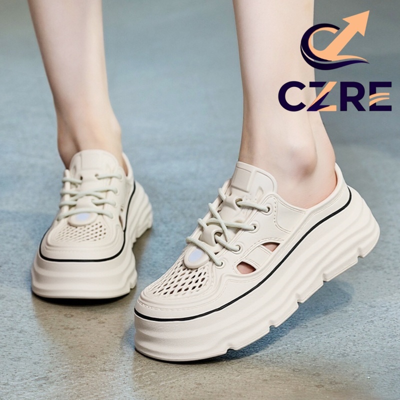 CZRE | Sepatu Sandal Nyaman Anti Slip Sandal Karet Wanita Sandal Baim Wanita Jelly Sandal Fuji Korea