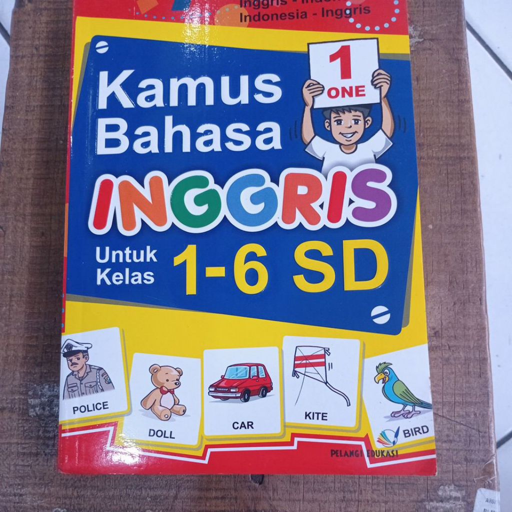 KAMUS BAHASA INGGRIS UNTUK KELAS 1-6 SD SECOND ORIGINAL