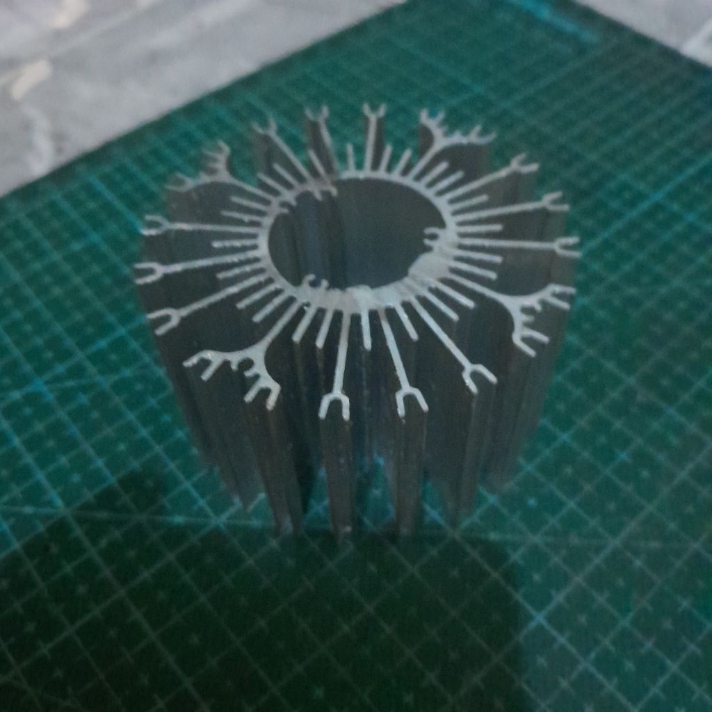 HEATSINK BENTUK BULAT BEKAS LED READY