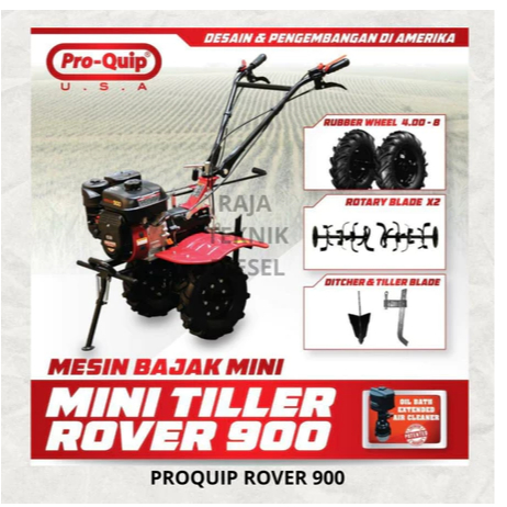 MESIN BAJAK MINI / MINI TILLER / CULTIVATOR PROQUIP ROVER 900 TERBAIK