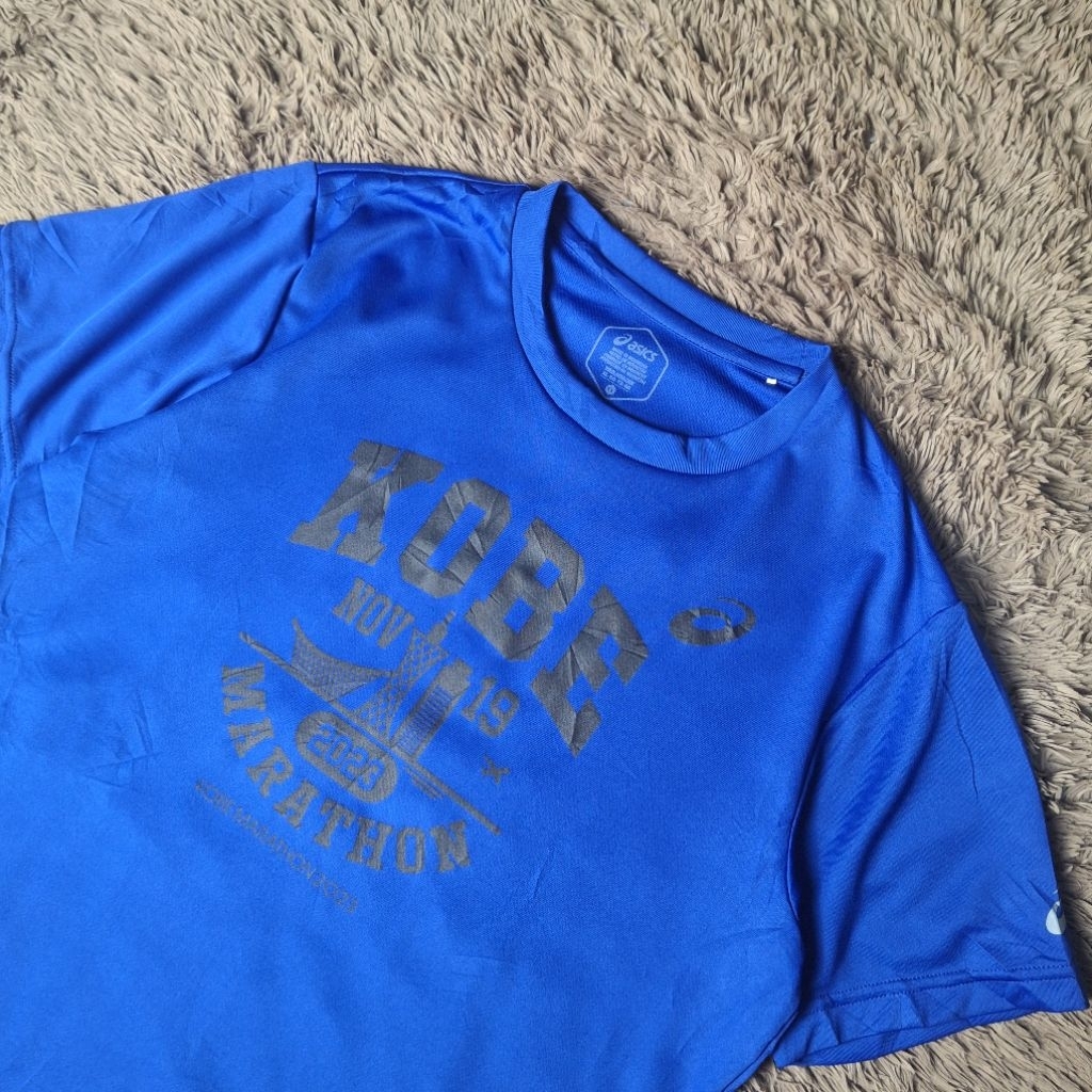 Jersey Running Asics / Jersey Running Asics Kobe Marathon 2023 Japan / Baju Lari Asics Kobe Marathon