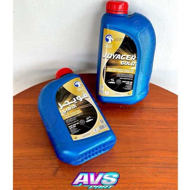 OLI ADNOC 4T VOYAGER GOLD 1Liter 5W-30 OLI ADNOC VOYAGER GOLD ORIGINAL 100%