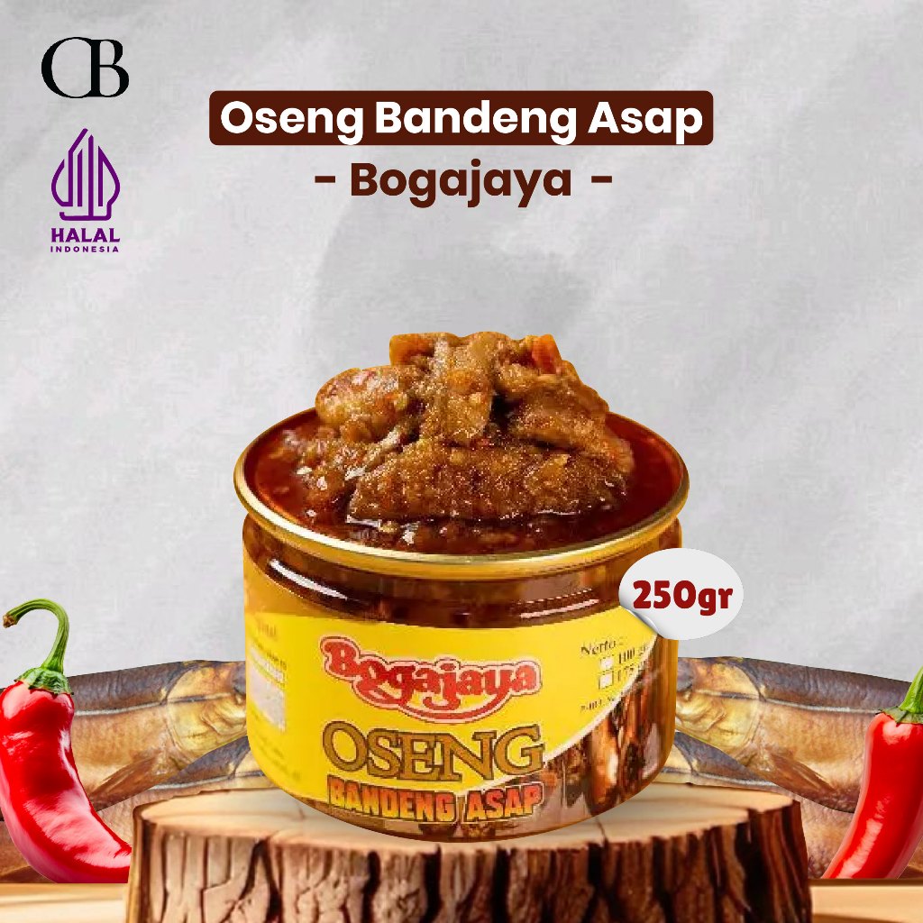 Bogajaya Oseng Bandeng Asap Pedas Autentik Olahan Bandeng Asap Premium Siap Saji Tanpa Pengawet