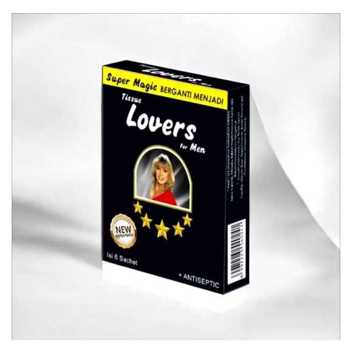 Tisu Lovers Original 100% Magic Kemasan 1box Aman
