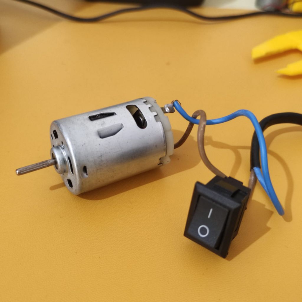 Dinamo Motor RS 380 / 12V DC – 75 Watt – 11000 RPM , Hingsped